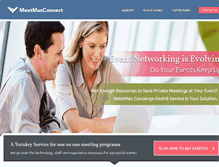 Tablet Screenshot of meetmaxconnect.com